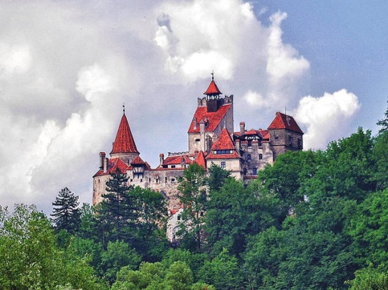 Bran Castle, commonly known as the Dracula Castle (photo from wiki)